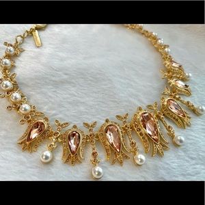 Oscar de la Renta Tulip Necklace